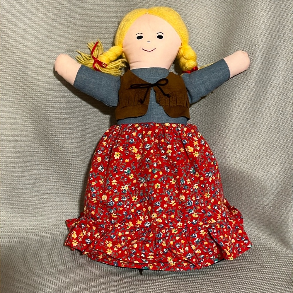Vintage Hearth Song Cowgirl Flip Doll